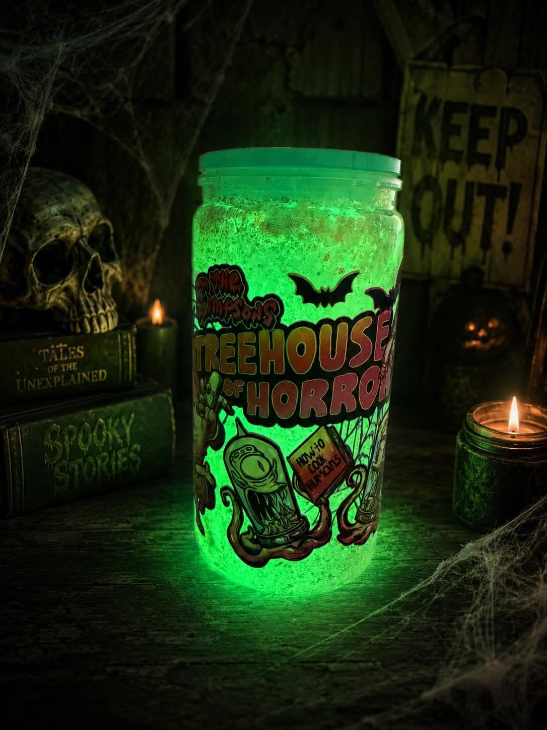 Treehouse of Horror 16oz Acrylic Snow Globe