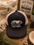 Wild Heart Bear Trucker Hat