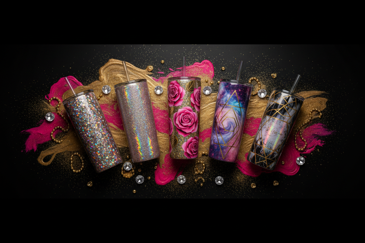 Crafty Baddie Drinkware Hero