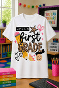 Hello First Grade Tee – Kids & Adults