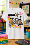Hello Second Grade Tee – Kids & Adults