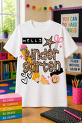 Hello Kindergarten Tee – Kids & Adults