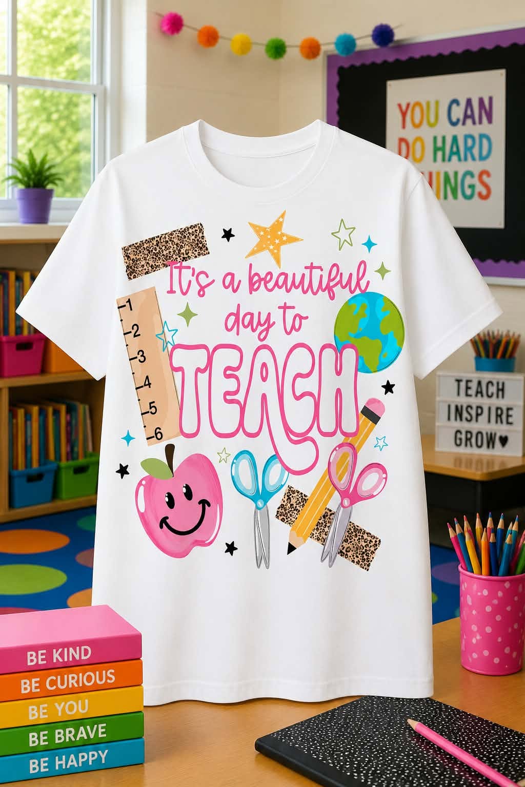 It's a Beautiful Day to Teach Graphic Tee