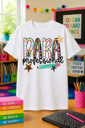 Paraprofessional Graphic Tee – Bold Doodle Design